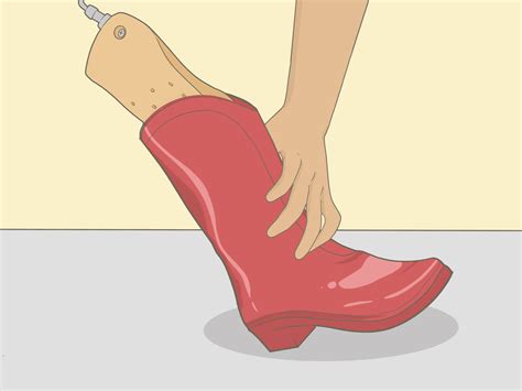 how to stretch rubber shoes.